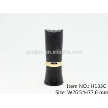 Especial-dado forma glamourosa plástico redondo batom tubo recipiente H133C, copo tamanho 11.8/12.1/12.7mm, cores personalizadas